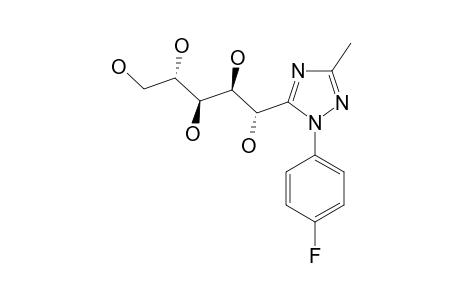 1-(4-FLUOROPHENYL)-5-(D-MANNO-PENTITOL-1-YL)-3-METHYL-1-H-1,2,4-TRIAZOLE