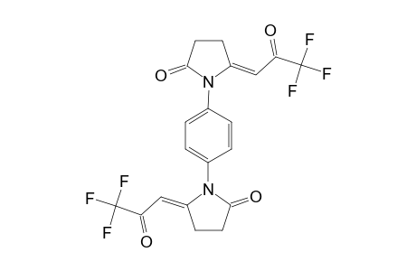 1,1'-(1,4-PHENYLENE)-BIS-[5-(3,3,3-TRIFLUORO-2-OXO-PROPYLIDENE)-2-PYRROLIDIN-2-ONE]