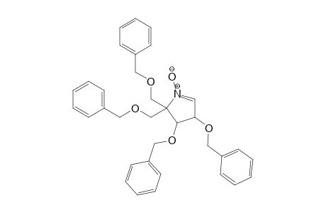 3,4-Bis(benzyloxy)-2,2-bis(benzyloxymethyl)-3,4-dihydro-2H-pyrrole 1-oxide
