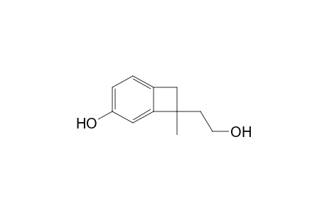 8-(2-Hydroxyethyl)-8-methylbicyclo[4.2.0]octa-1,3,5-trien-3-ol