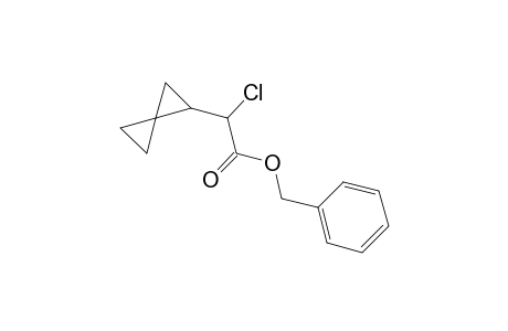 Benzyl (2-chloro-2-spiro-pentyl)acetate