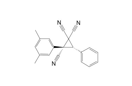 (2R,3R)-2-(3,5-Dimethylphenyl)-3-phenylcyclopropane-1,1,2-tricarbonitrile