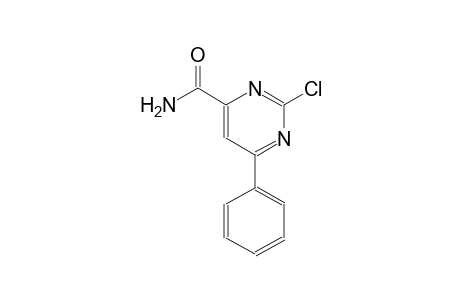 2-chloro-6-phenyl-4-pyrimidinecarboxamide