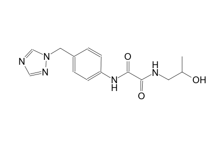 ethanediamide, N~1~-[(2R)-2-hydroxypropyl]-N~2~-[4-(1H-1,2,4-triazol-1-ylmethyl)phenyl]-