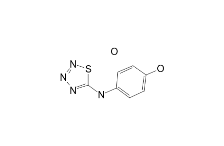 4-(1,2,3,4-Thiatriazol-5-ylamino)phenol hydrate