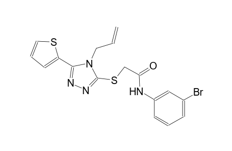 acetamide, N-(3-bromophenyl)-2-[[4-(2-propenyl)-5-(2-thienyl)-4H-1,2,4-triazol-3-yl]thio]-