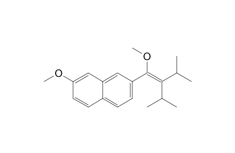 1,1-Diisopropyl-2-methoxy-2-(7-methoxy-2-naphthyl)ethylene