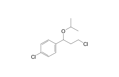 1-chloro-3-(p-chlorophenyl)-3-isopropoxypopane