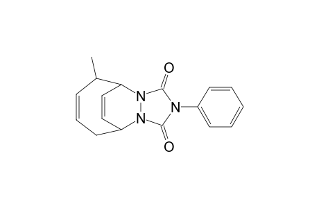 5,10-Etheno-1H-[1,2,4]triazolo[1,2-a][1,2]diazocine-1,3(2H)-dione, 5,6,9,10-tetrahydro-6-methyl-2-phenyl-