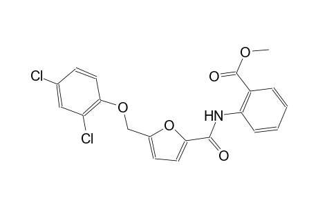 methyl 2-({5-[(2,4-dichlorophenoxy)methyl]-2-furoyl}amino)benzoate