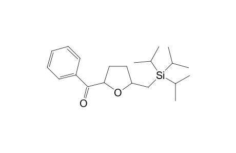(+/-)-Phenyl(2-((triisopropylsilyl)methyl)tetrahydrofuran-5-yl)methanone