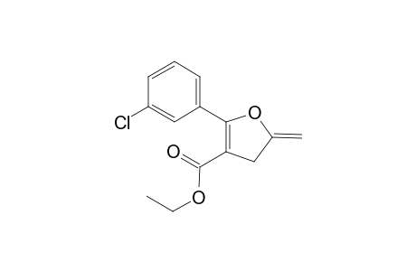 Ethyl 2-(3-chlorophenyl)-5-methylene-4,5-dihydrofuran-3-carboxylate