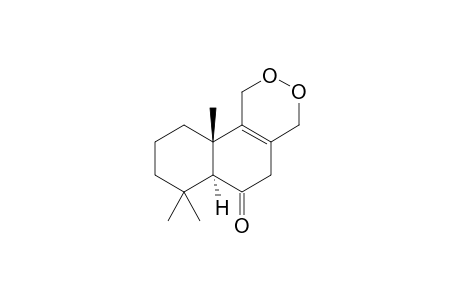 (6aS,10aS)-7,7,10a-Trimethyl-4,5,6a,7,8,9,10,10a-octahydronaphtho[1,2-d][1,2]dioxin-6(1H)-one