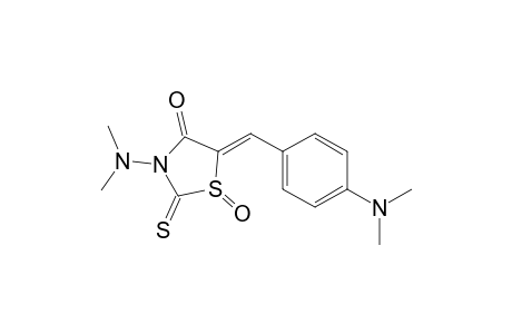 3-Dimethylamino-5-(4'-dimethylaminobenzylidene)-4-oxothiazolidine-2-thione - S-oxide