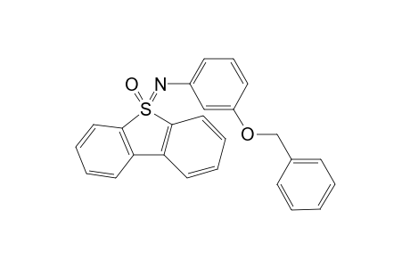 5-[(3-(Benzyloxy)phenyl)imino]-5H-5.gamma.4-dibenzo[b,d]thiophene 5-oxide