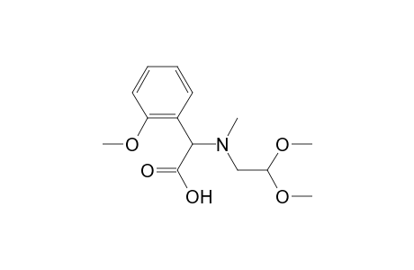 N-(2,2-Dimethoxyethyl)-N-methyl-2-methoxyphenylglycine