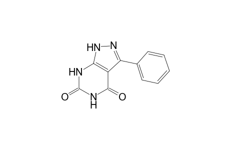 1H-Pyrazolo[3,4-d]pyrimidine-4,6(5H,7H)-dione, 3-phenyl-