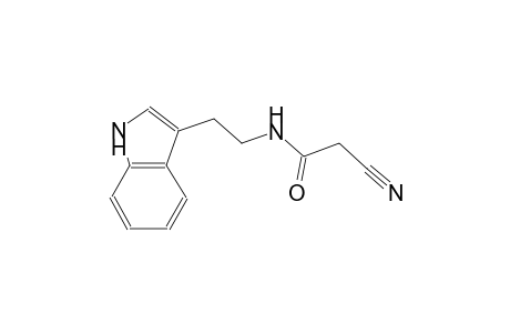 2-cyano-N-[2-(1H-indol-3-yl)ethyl]acetamide