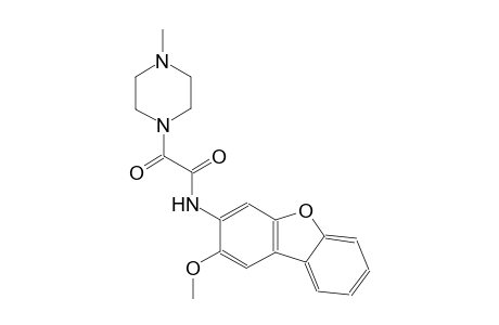1-piperazineacetamide, N-(2-methoxydibenzo[b,d]furan-3-yl)-4-methyl-alpha-oxo-