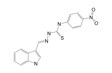 INDOLE-3-CARBOXALDEHYDE-4-(PARA-NITRO-PHENYL)-THIOSEMICARBAZONE