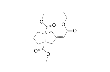 Dimethyl 1-(2-ethoxy-2-oxoethylidene)octahydrodicyclopropa[cd,gh]pentalene-1a1,2a1-dicarboxylate