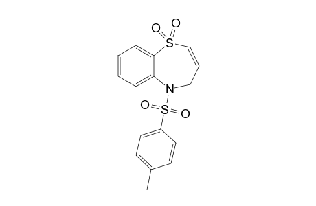 5-[(4-methylphenyl)sulfonyl]-4,5-dihydro-1,5-benzothiazepine1,1-dioxide