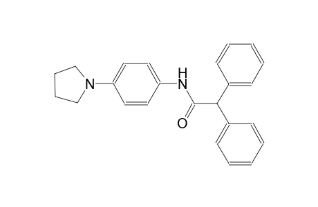 2,2-diphenyl-N-[4-(1-pyrrolidinyl)phenyl]acetamide