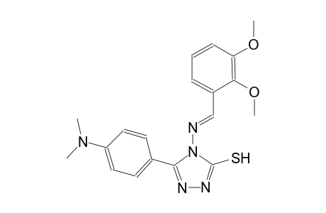 4-{[(E)-(2,3-dimethoxyphenyl)methylidene]amino}-5-[4-(dimethylamino)phenyl]-4H-1,2,4-triazole-3-thiol