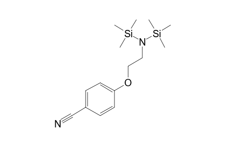 4-(2-Aminoethoxy)benzonitrile, 2tms