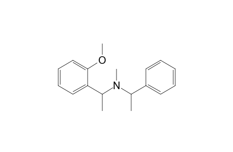 N-methyl-N-[1-(2-methoxyphenyl)ethyl]-N-(1-phenylethyl)amine
