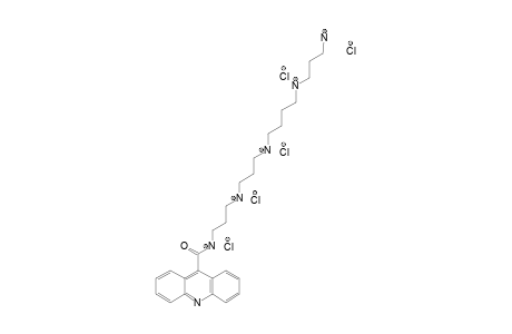 N(1)-(ACRIDIN-9-YL-CARBONYL)-1,5,9,14,18-PENTAAZAOCTADECANE-PENTAHYDROCHLORIDE