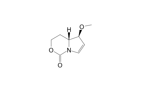 1.beta.-Methoxy-6-oxa-1,7,8,8a.beta.-tetrahydroindolizin-5-one