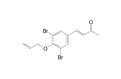 (E)-4-(4-Allyloxy-3,5-dibromo-phenyl)-but-3-en-2-one