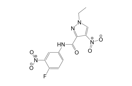 1-ethyl-N-(4-fluoro-3-nitrophenyl)-4-nitro-1H-pyrazole-3-carboxamide