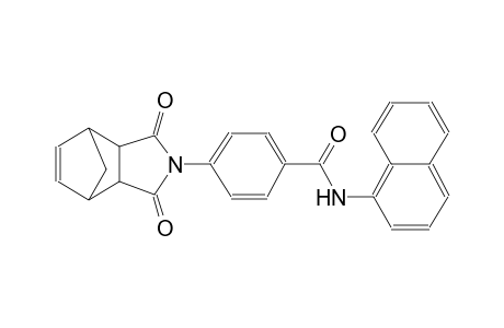 4-(3,5-dioxo-4-azatricyclo[5.2.1.0~2,6~]dec-8-en-4-yl)-N-(1-naphthyl)benzamide