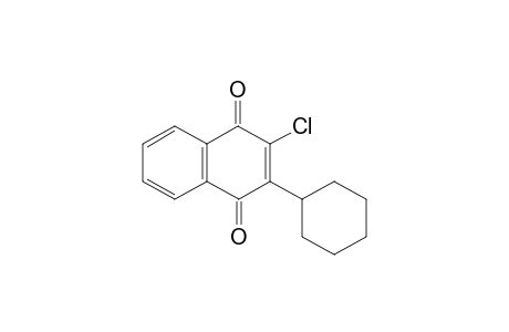 2-Chloro-3-cyclohexylnaphthalene-1,4-dione