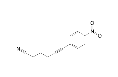 6-(4-Nitrophenyl)hex-5-ynenitrile