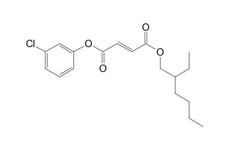 Fumaric acid, 3-chlorophenyl 2-ethylhexyl ester