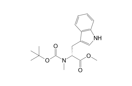 Methyl (R)-3-(1H-Indol-3-yl)-2-(N-tert-butoxycarbonyl-N-methylamino)propanoate