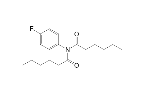 N-(4-Fluorophenyl)-N-hexanoylhexanamide
