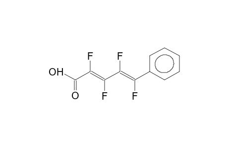 E,E-5-PHENYL-2,3,4,5-TETRAFLUORO-2,4-PEBTADIENOIC ACID