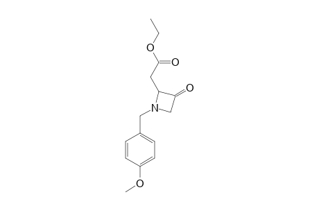 2-(ETHOXYCARBONYLMETHYL)-1-(PARA-METHOXYBENZYL)-AZETIDIN-3-ONE
