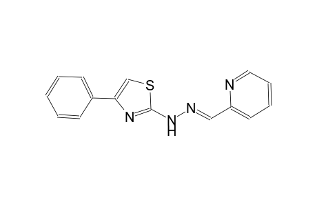 2-pyridinecarbaldehyde (4-phenyl-1,3-thiazol-2-yl)hydrazone