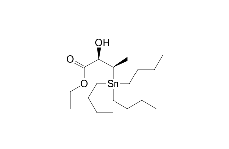 Ethyl (2R*,3R*)-2-Hydroxy-3-(tributylstannyl)butanoate