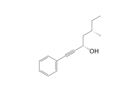 (3S,5S)-5-methyl-1-phenylhept-1-yn-3-ol