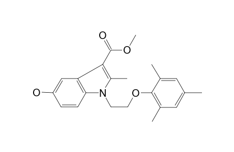 5-Hydroxy-2-methyl-1-[2-(2,4,6-trimethylphenoxy)ethyl]-3-indolecarboxylic acid methyl ester