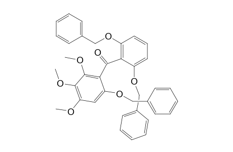 2,2',6'-tris(Benzyloxy)-4,5,6-trimethoxybenzophenone