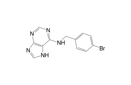 1H-Purin-6-amine, N-[(4-bromophenyl)methyl]-