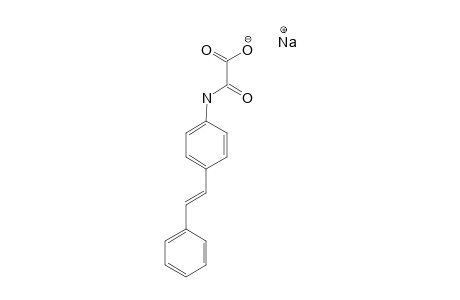 sodium 2-keto-2-[(4-styrylphenyl)amino]acetate