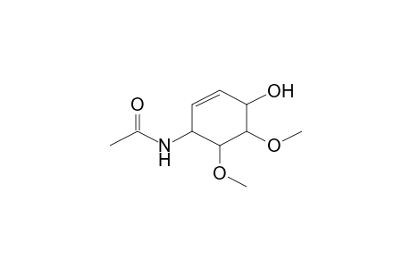 2-Cyclohexenol, 1R-4-trans-acetamido-5-cis-,6-cis-dimethoxy-